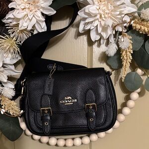 Coach Lucy crossbody bag with Gold Hardware